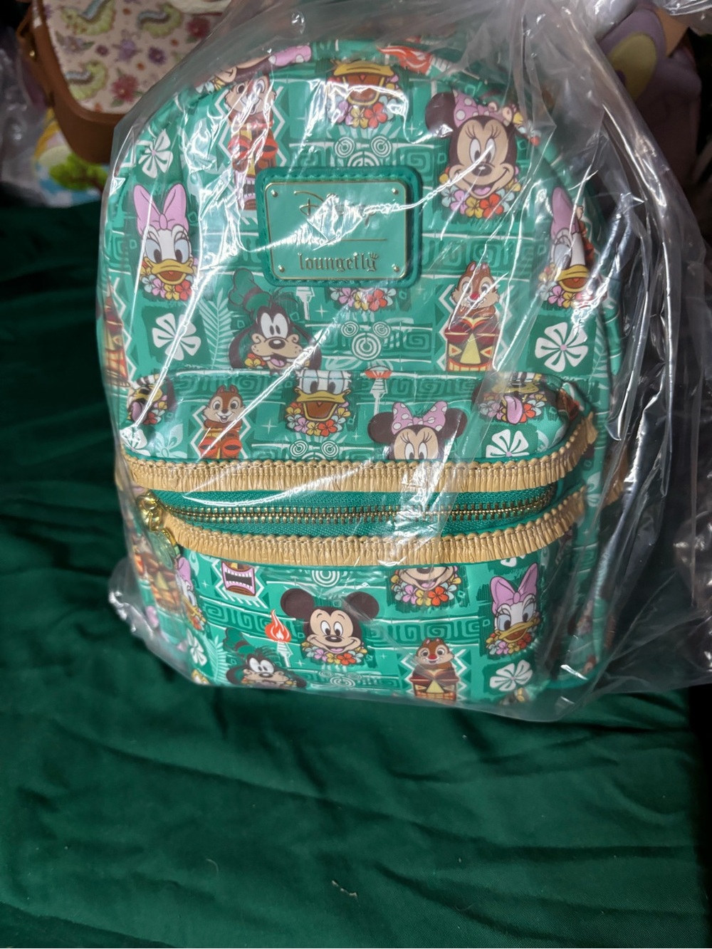 Loungefly Disney Mickey and Friends Tiki Mini Backpack